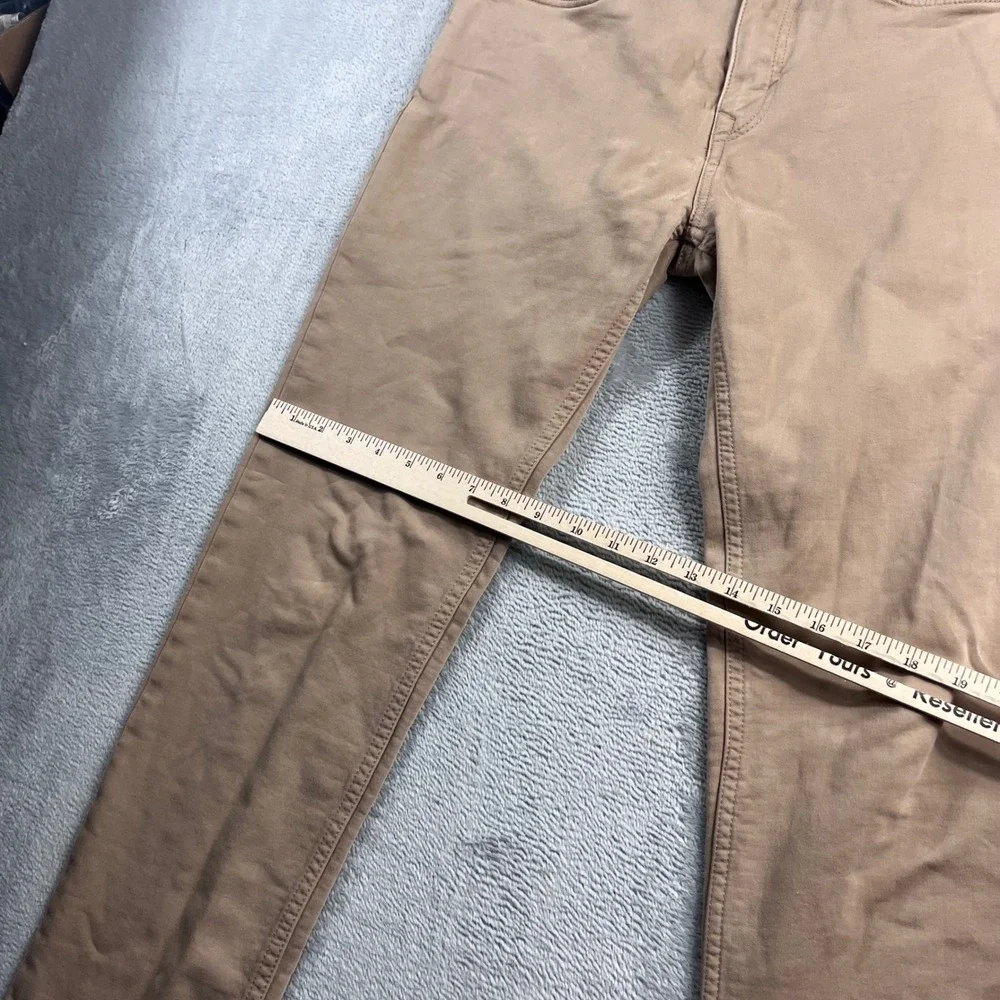 Banana Republic Traveler Slim Fit Khaki Pants Mens 30x32 Tan Stretch Chino